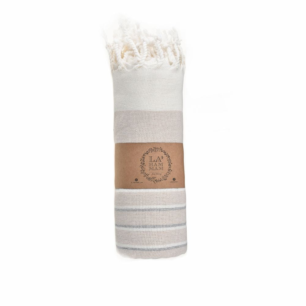 Eftelia Beach Towel by La'Hammam