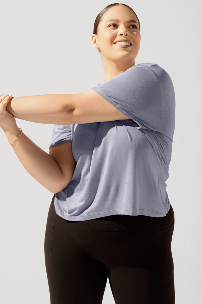 Perfect Tee - Dusty Blue by POPFLEX®
