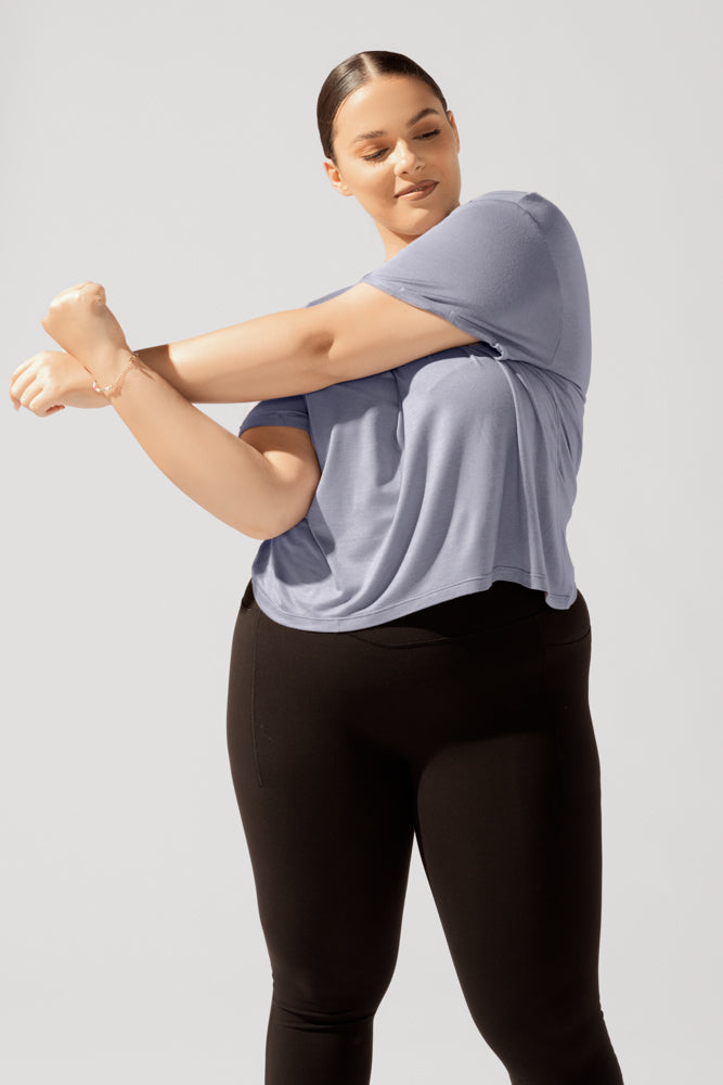 Perfect Tee - Dusty Blue by POPFLEX®