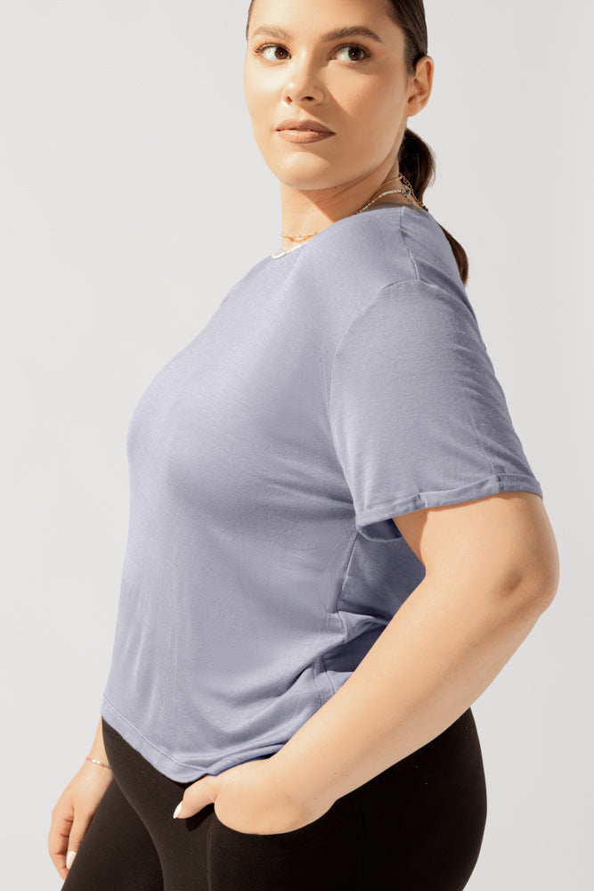 Perfect Tee - Dusty Blue by POPFLEX®