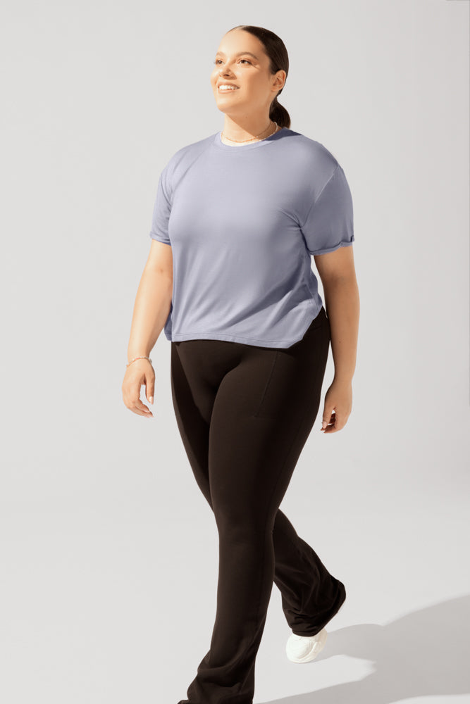 Perfect Tee - Dusty Blue by POPFLEX®