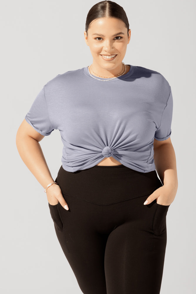 Perfect Tee - Dusty Blue by POPFLEX®