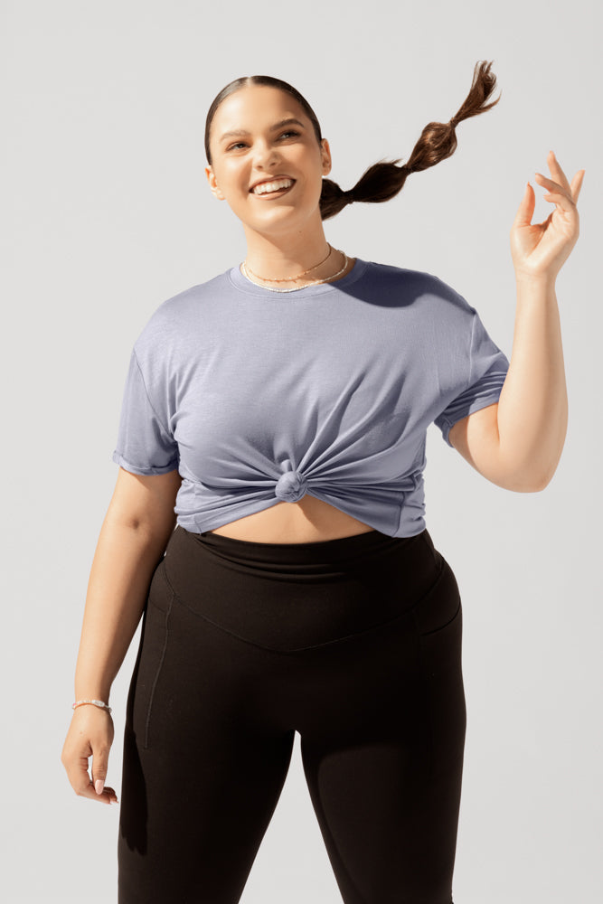 Perfect Tee - Dusty Blue by POPFLEX®
