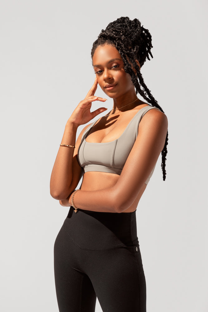 Corset Bra - Cool Grey by POPFLEX®