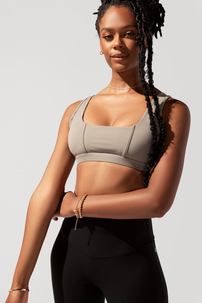 Corset Bra - Cool Grey by POPFLEX®