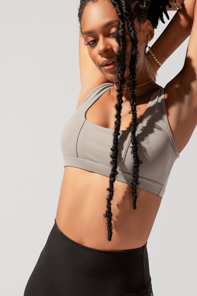 Corset Bra - Cool Grey by POPFLEX®