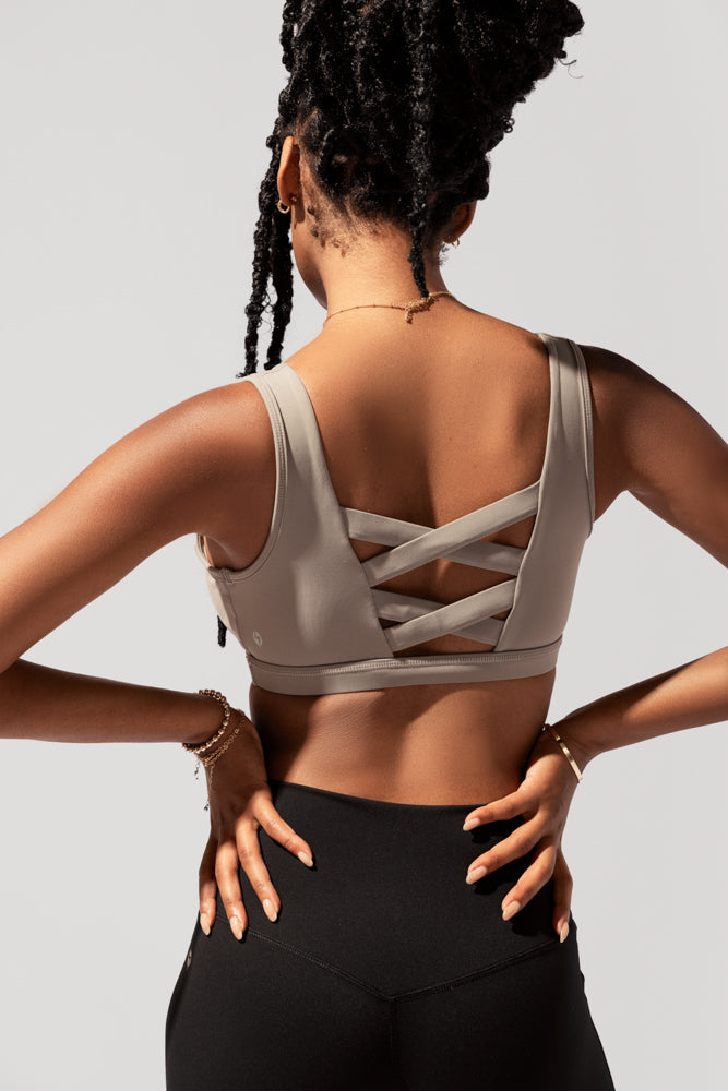 Corset Bra - Cool Grey by POPFLEX®