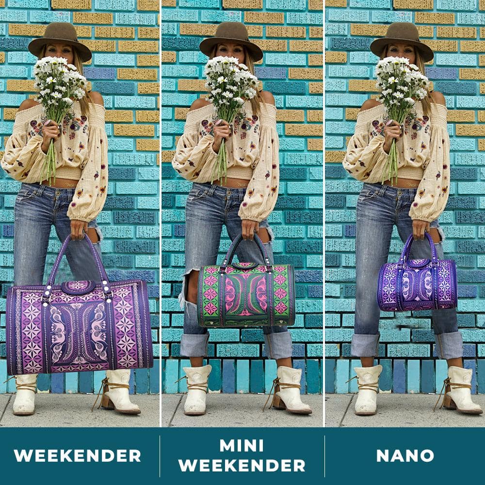 Damar Mini Weekender Bag by Banda Bags