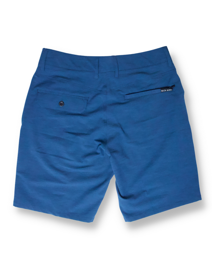 SUNDAY SPORTS 19" HYBRID SPORT SHORTS - NAVY BLUE by Bajallama