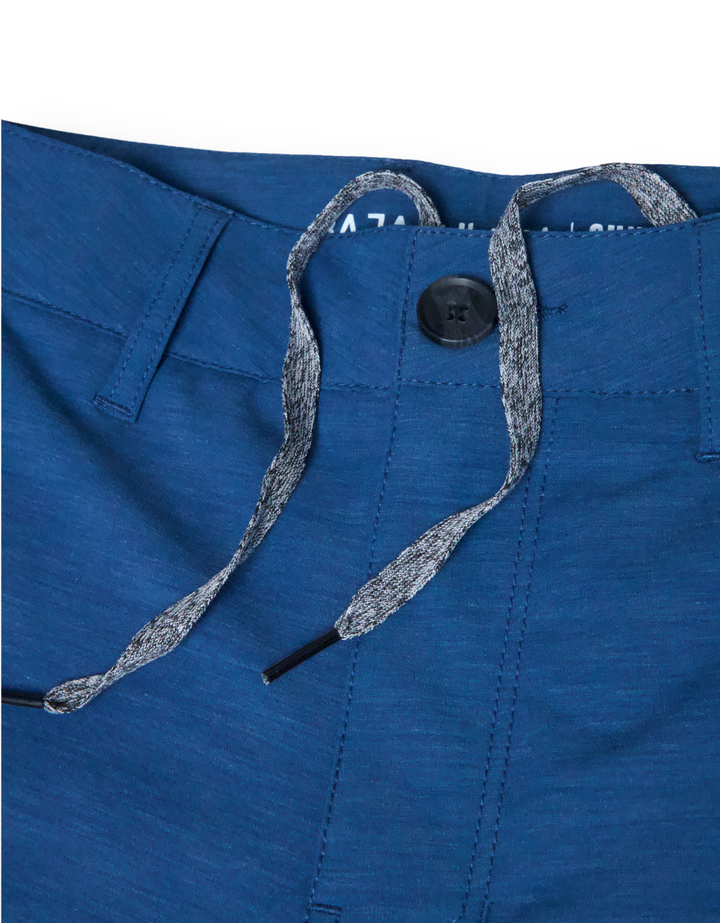 SUNDAY SPORTS 19" HYBRID SPORT SHORTS - NAVY BLUE by Bajallama