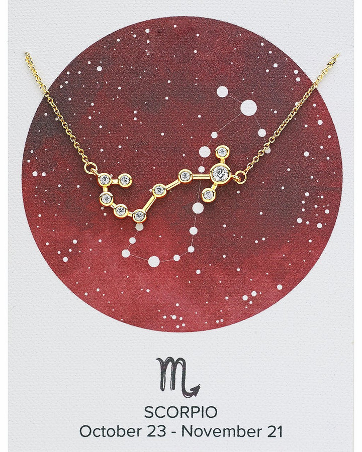 'When Stars Align' Constellation Necklace by Sterling Forever