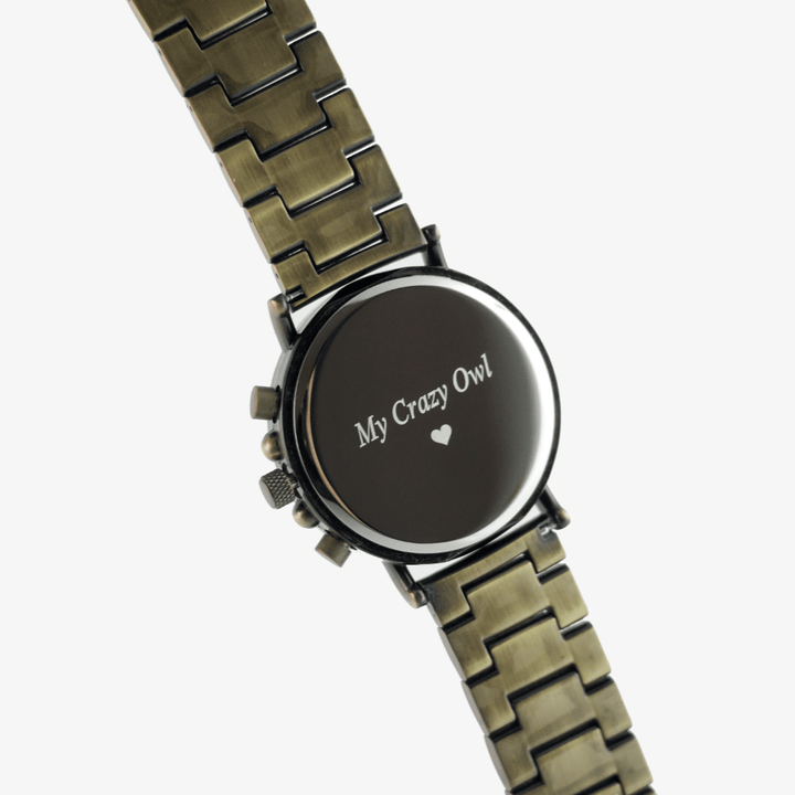 EXPLORER S - VINTAGE BRASS (44MM) by AVANTWOOD