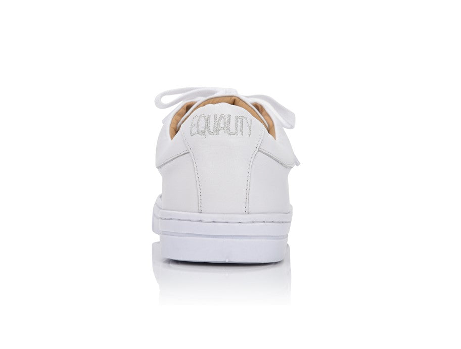 Equality White Nappa by Joan Oloff Shoes