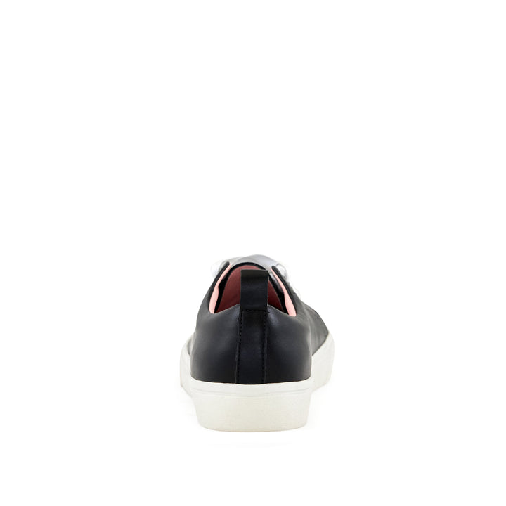 Women's Vancouver Wide Lace Sneaker Black by Nest Shoes