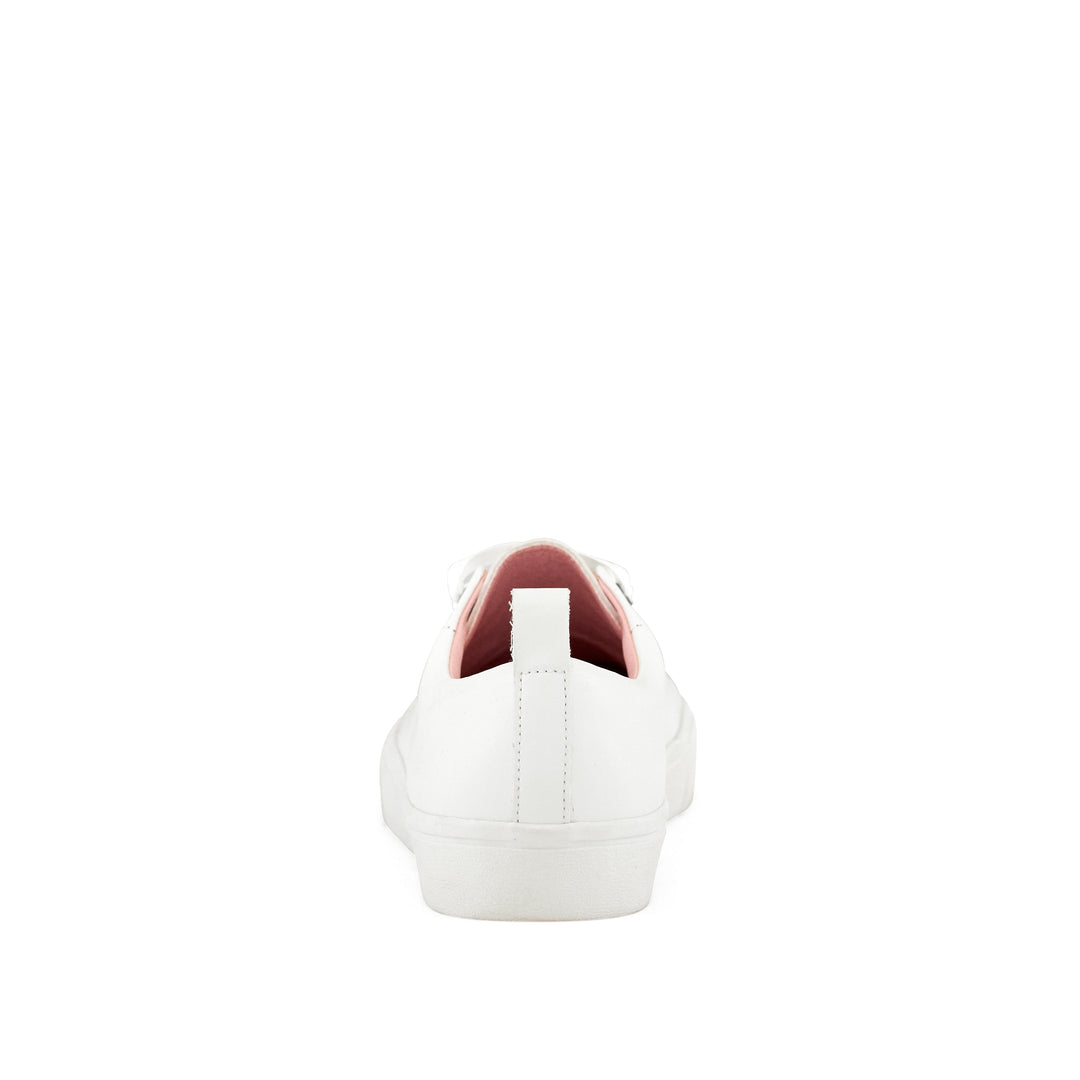 Women's Vancouver Wide Lace Sneaker White by Nest Shoes