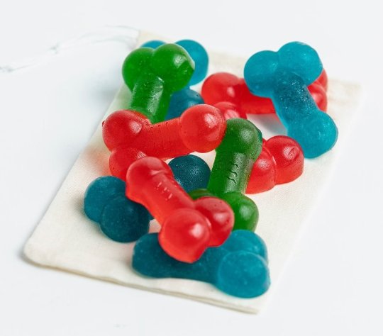 Bag of Dicks: Gummy Candy by DickAtYourDoor