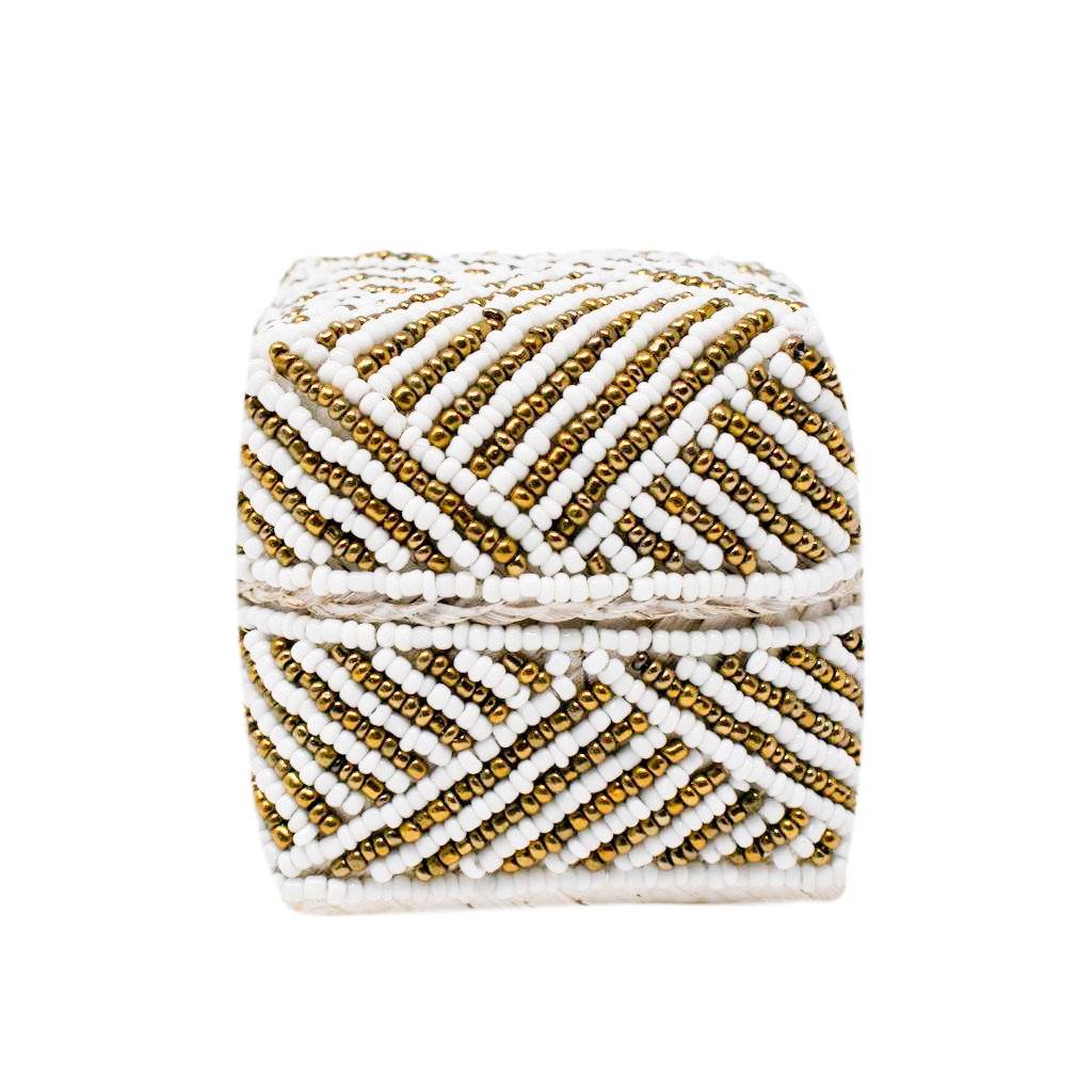 BALI BOX {Petite, Beaded} by POPPY + SAGE