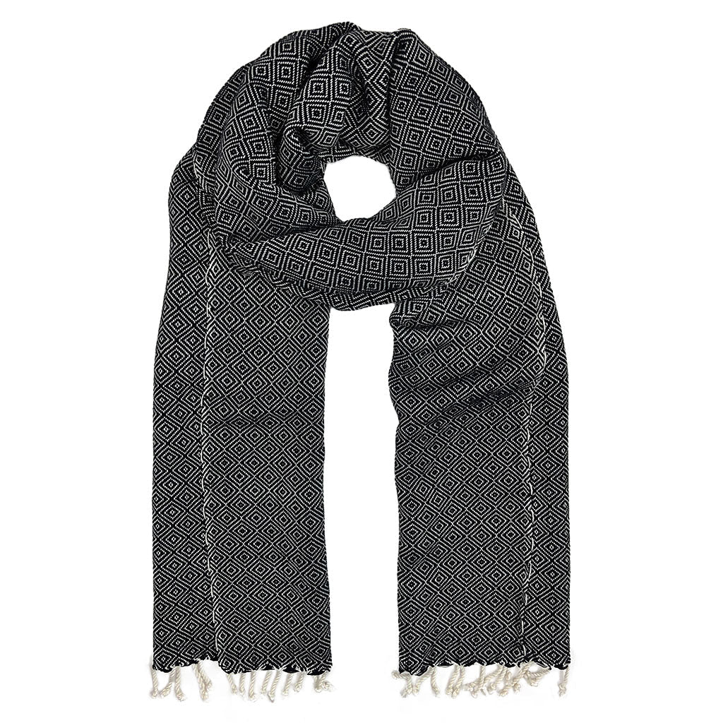 Organic Cotton Diamond Scarf by SLATE + SALT