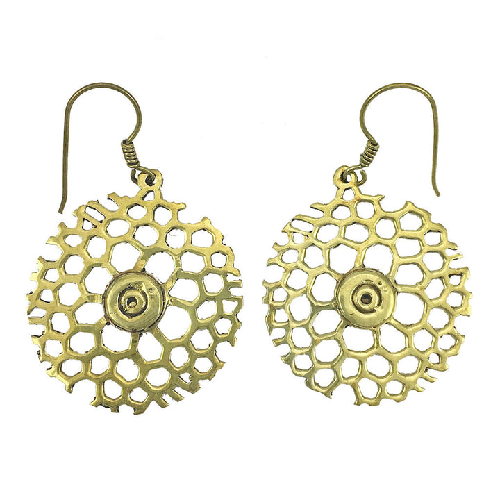 Honeycomb Bomb Earrings by SLATE + SALT