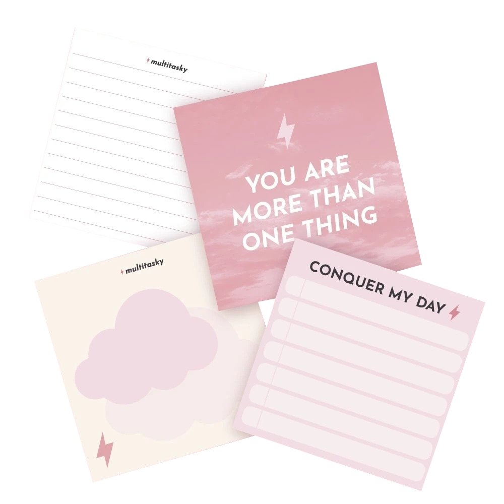 Cute Motivational Sticky Notes by Multitasky