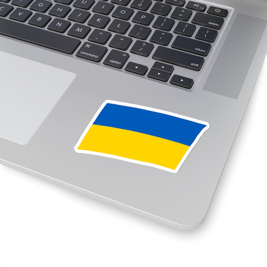 Ukrainian Flag Sticker