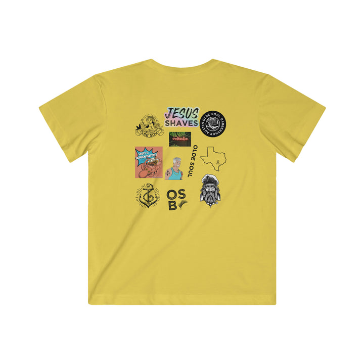 Olde Soul Stickers Kids Tee