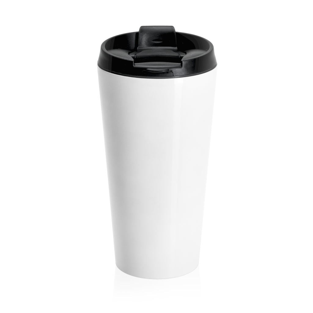 OSB White Stainless Steel Travel Mug