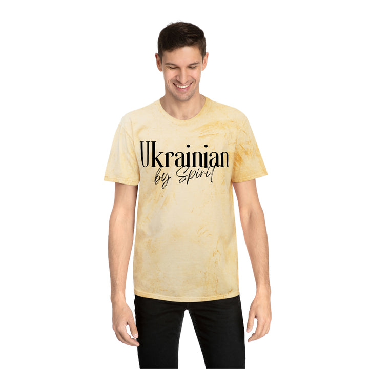 "Ukrainian by Spirit" Color Blast T-Shirt