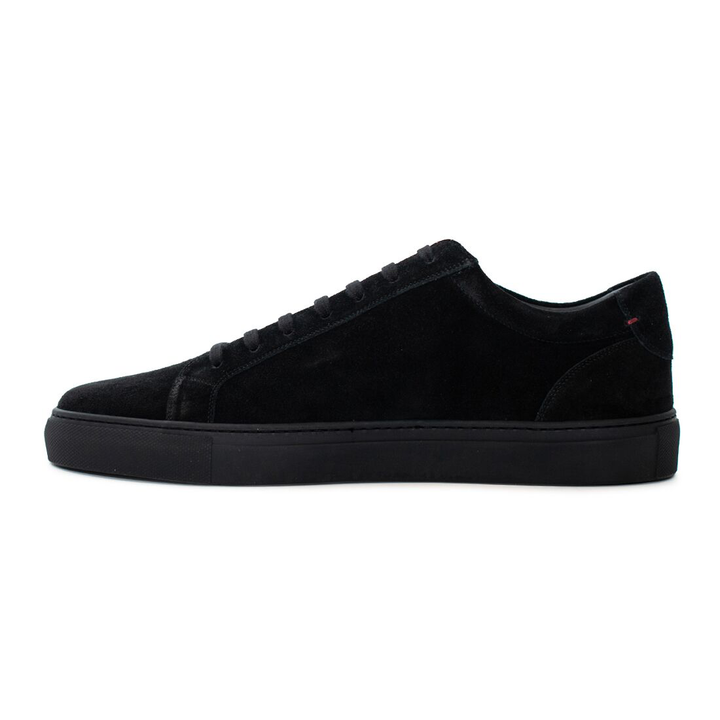 Men's Black Suede Sardegna Sneaker II by Del Toro Shoes