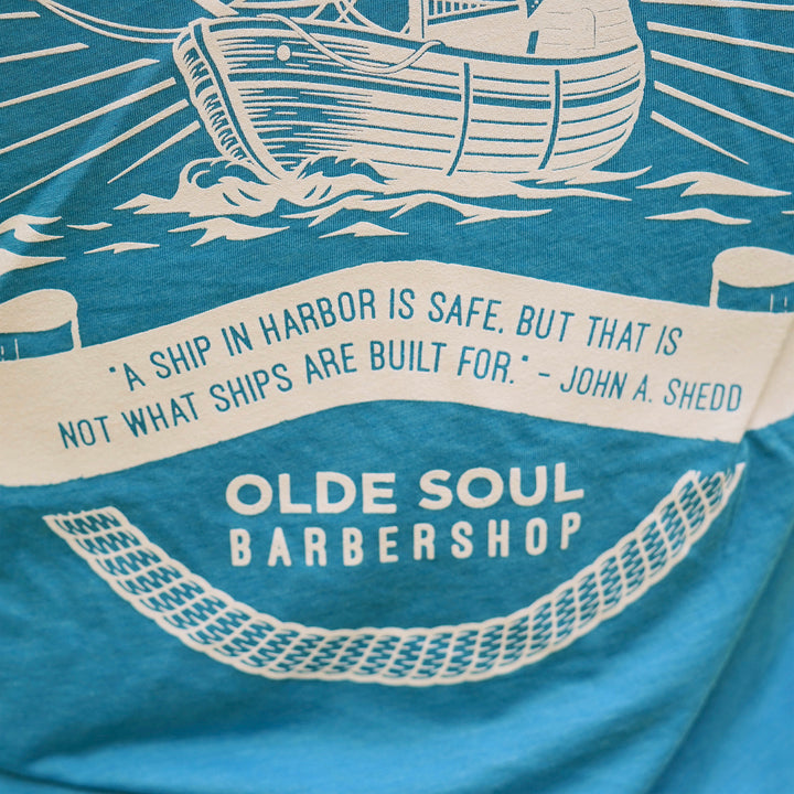 OLDE SOUL "SHIPS AT HARBOR" T-SHIRT