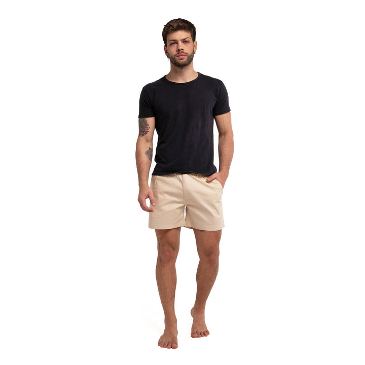 Cotton Shorts - Khaki by Bermies Swimwear