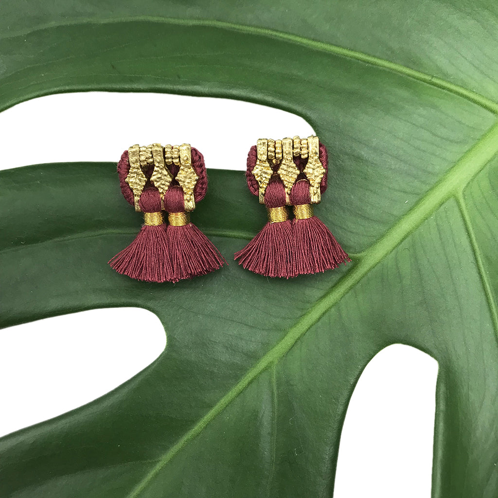 Jhumka Earrings by SLATE + SALT