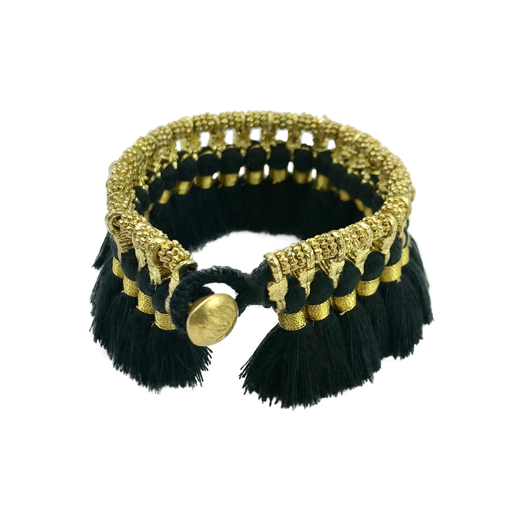 Kyra Tassel Bracelet by SLATE + SALT