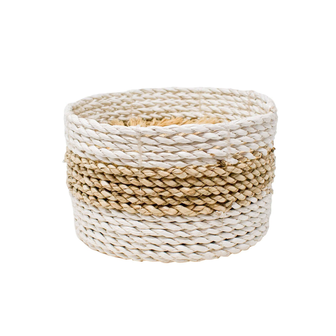 Tybee Island Basket Set - Natural by POPPY + SAGE
